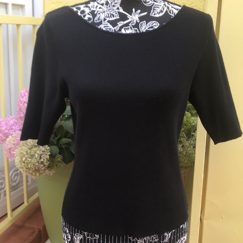 I.N.C International short sleeve sweater